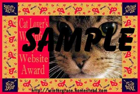 Cat Lover's Award
