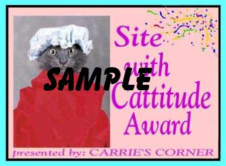 Cattitude Award