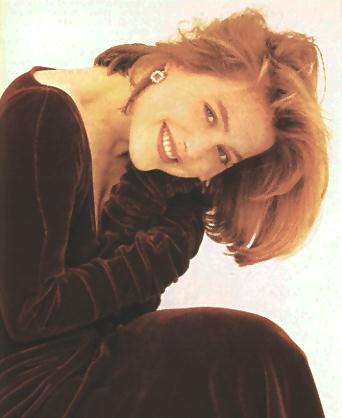 Gillian Anderson - playful