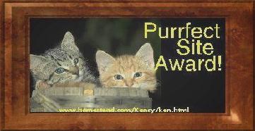 Purrfect Site Award